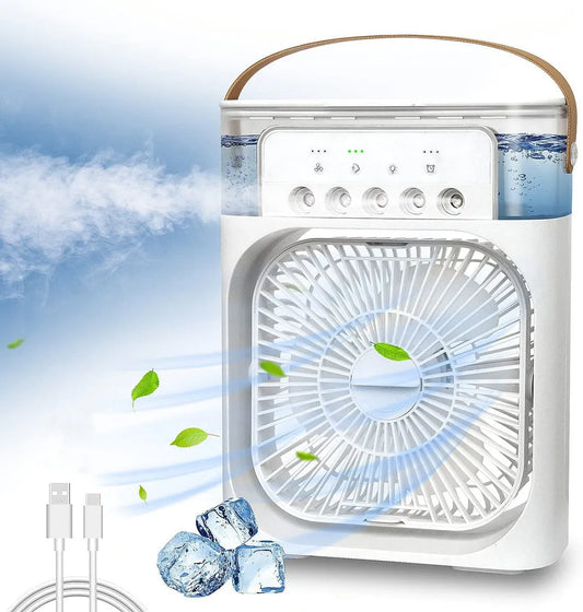 Portable 3 in 1 Air conditioner Fan & Cooler - Instant Cooling for Home & Office